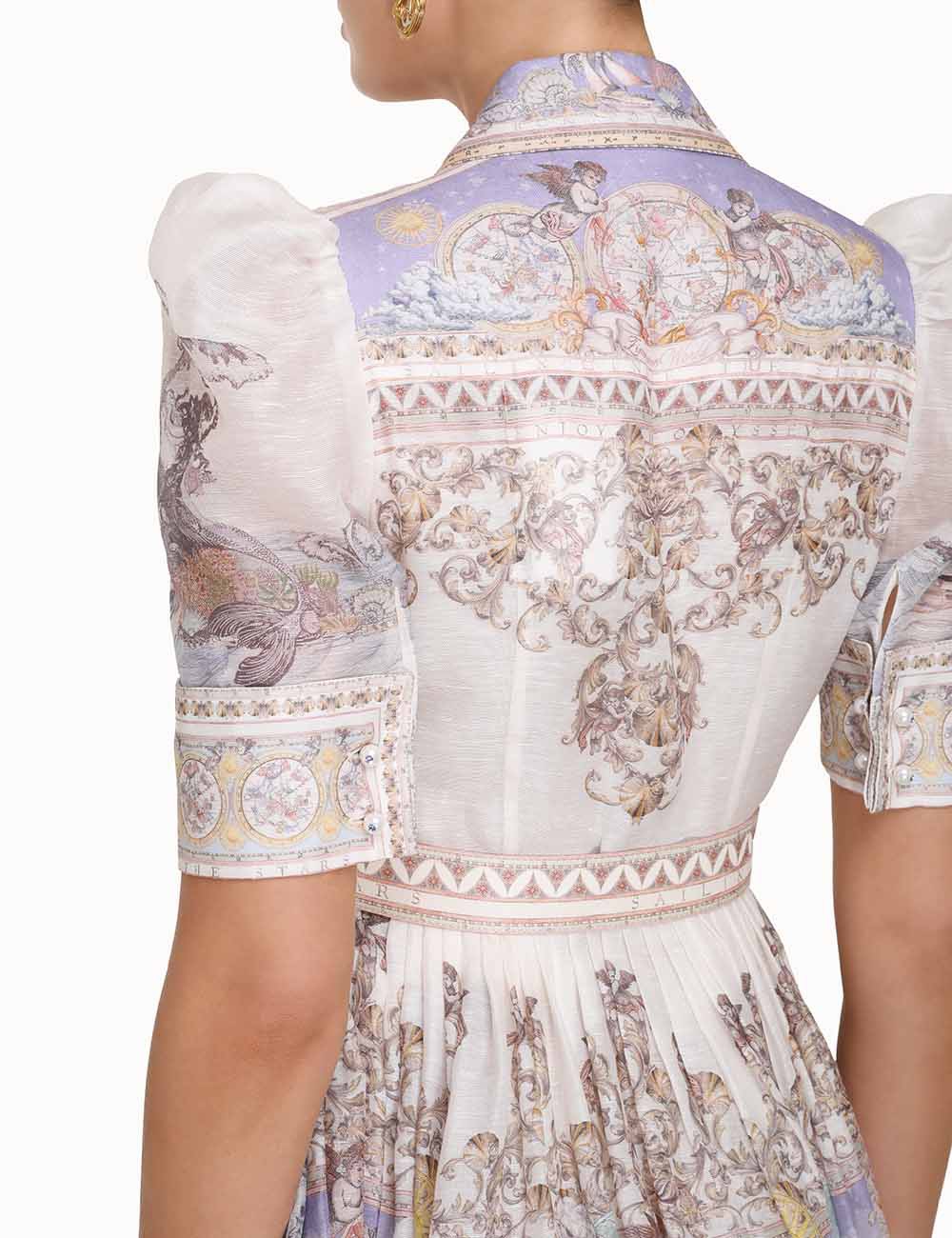 VÁY ZIMMERMANN Map Vintage Dress