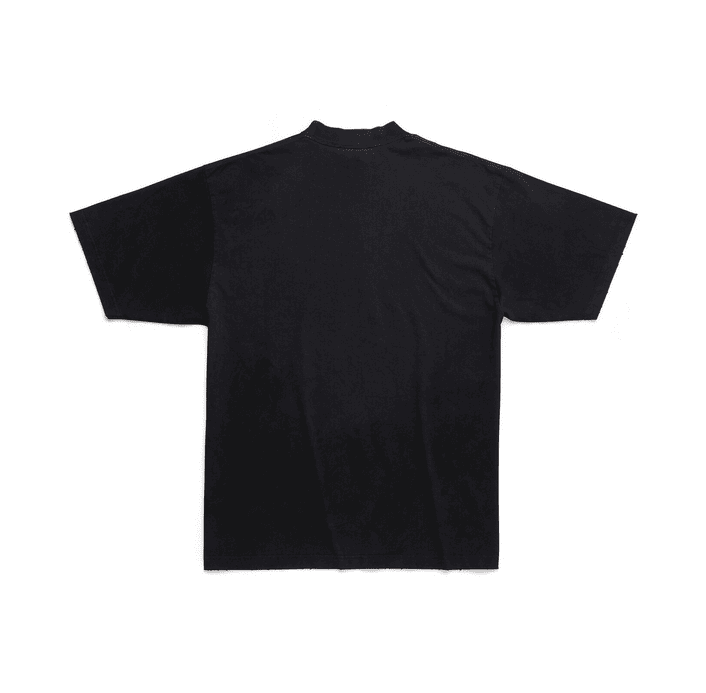 ÁO BALENCIAGA T SHIRT MÀU ĐEN UNISEX