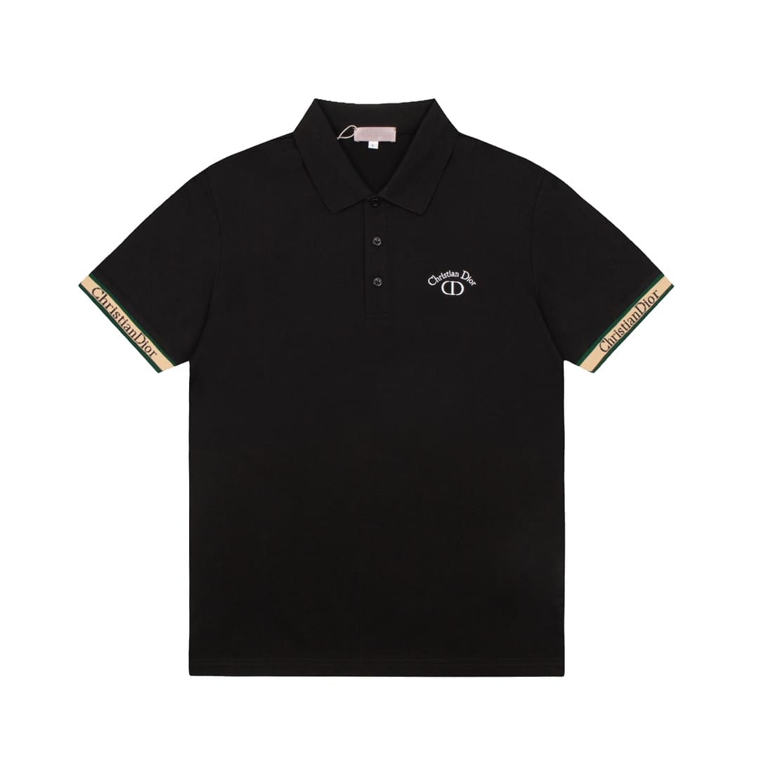 ÁO DIOR POLO SHIRT CD DIOR BLACK MÀU ĐEN