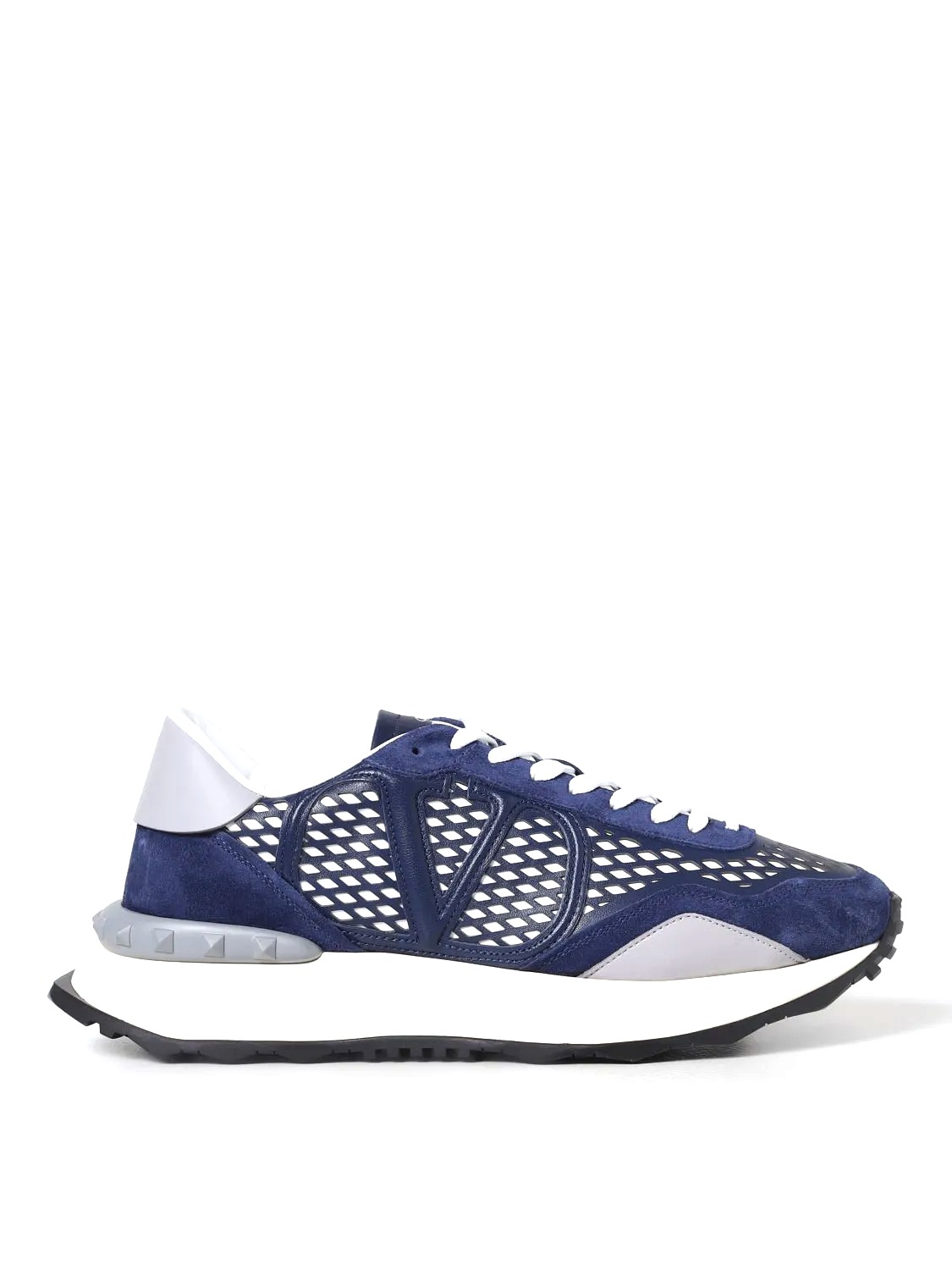 GIÀY VALENTINO GARAVANI V logo Grey sneakers