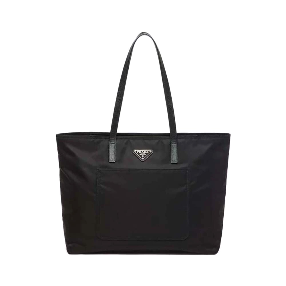 TÚI Prada Women Re-Nylon Tote Bag-Black