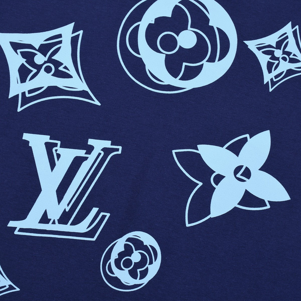 ÁO LOUIS VUITTON print cotton jersey T-shirt