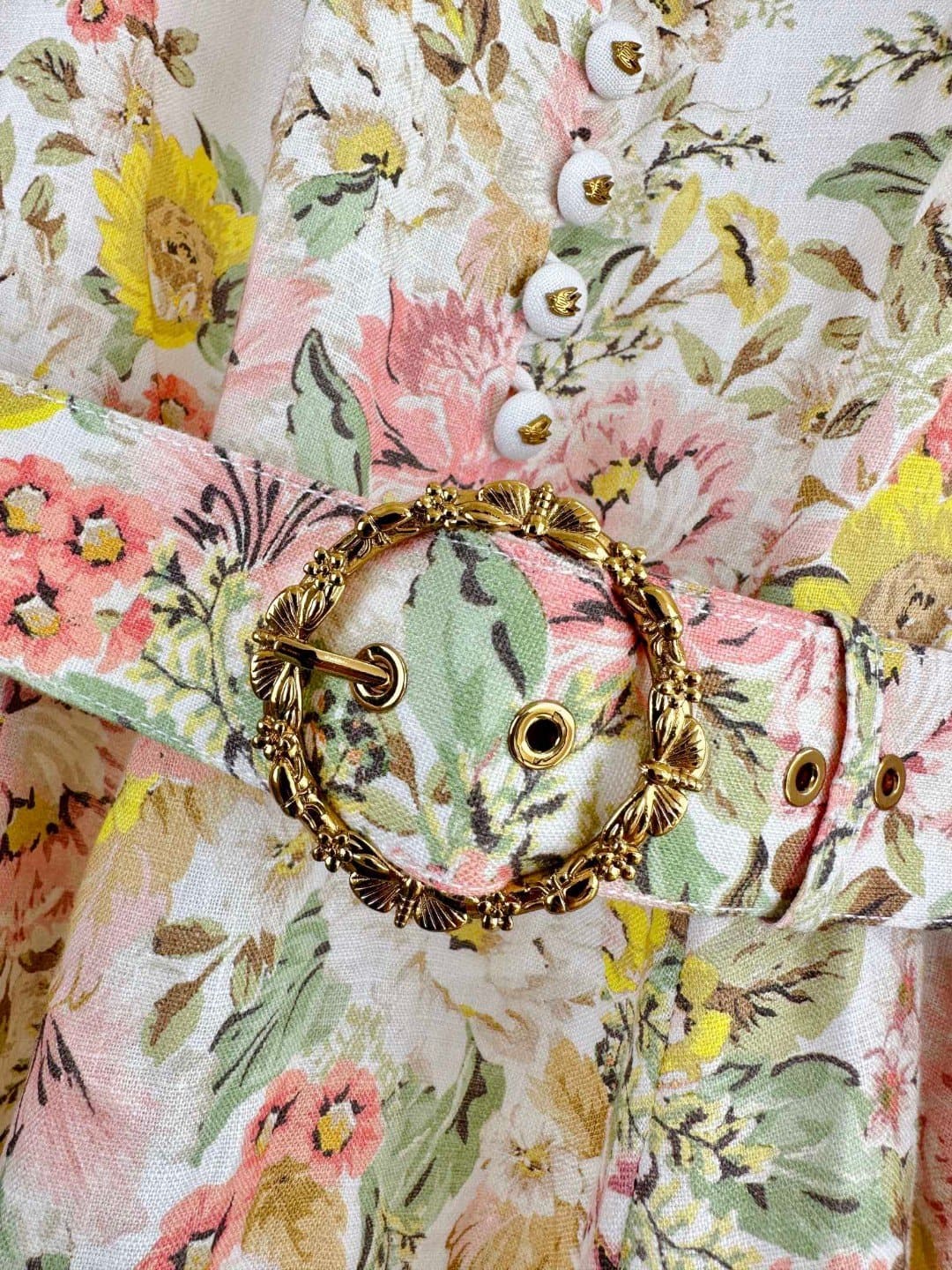 VÁY ZIMMERMANN Flower Vintage Dress High Classy