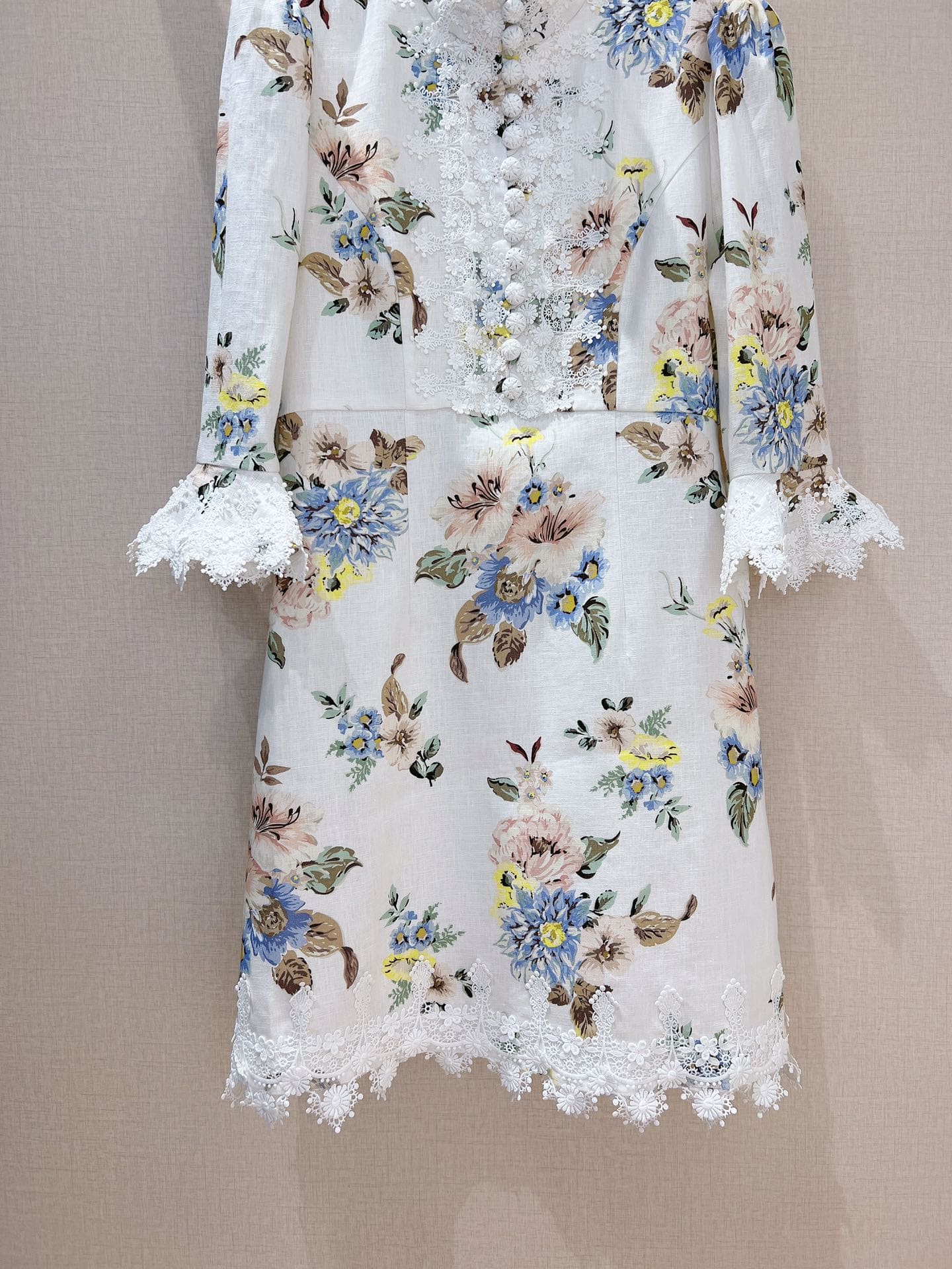 VÁY ZIMMERMANN Flower Vintage Dress High Classy