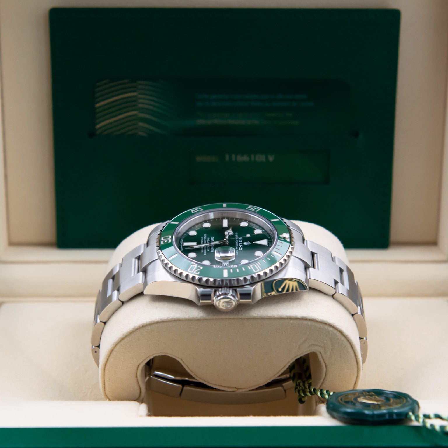 ĐỒNG HỒ Rolex Submariner Green Dial Hulk