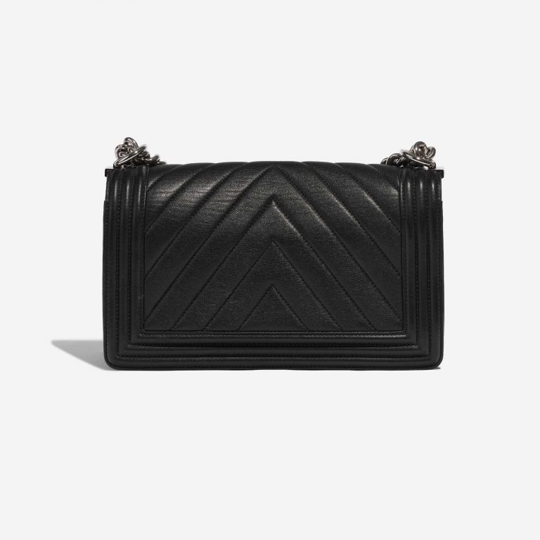 TÚI Chanel Boy Medium Calf Black