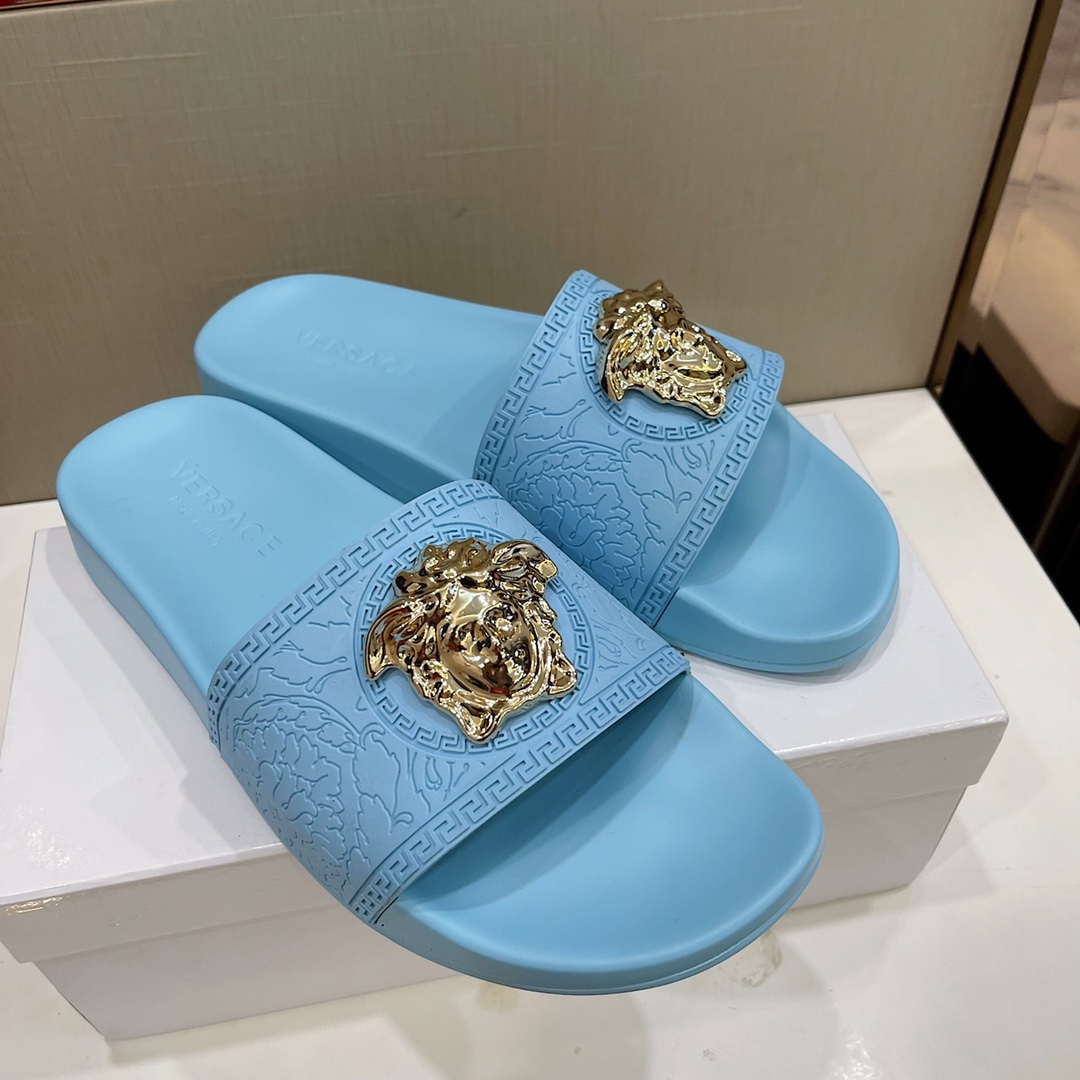DÉP VERSACE MEDUSA HEAD SLIPPER