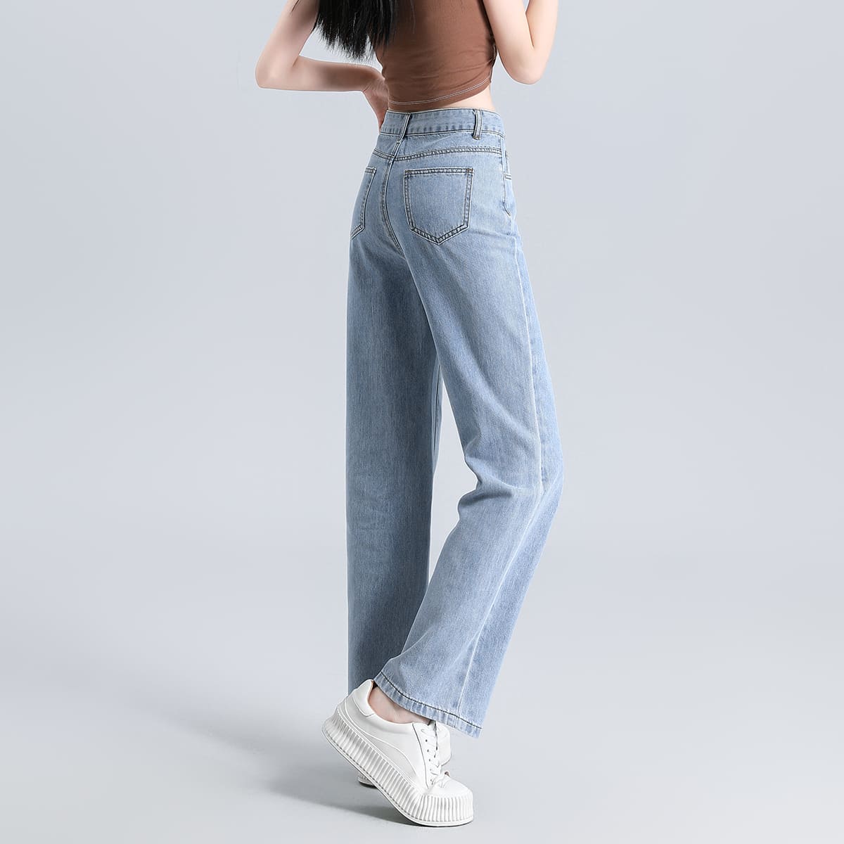 Quần jeans nữ cao cấp xuân thu JD4