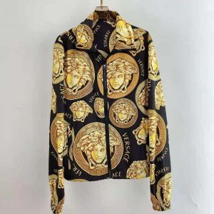 ÁO Versace Women Medusa Amplified Print Jacket