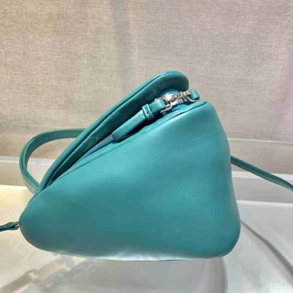 TÚI Prada Women Padded Nappa Leather Handbag-Lime