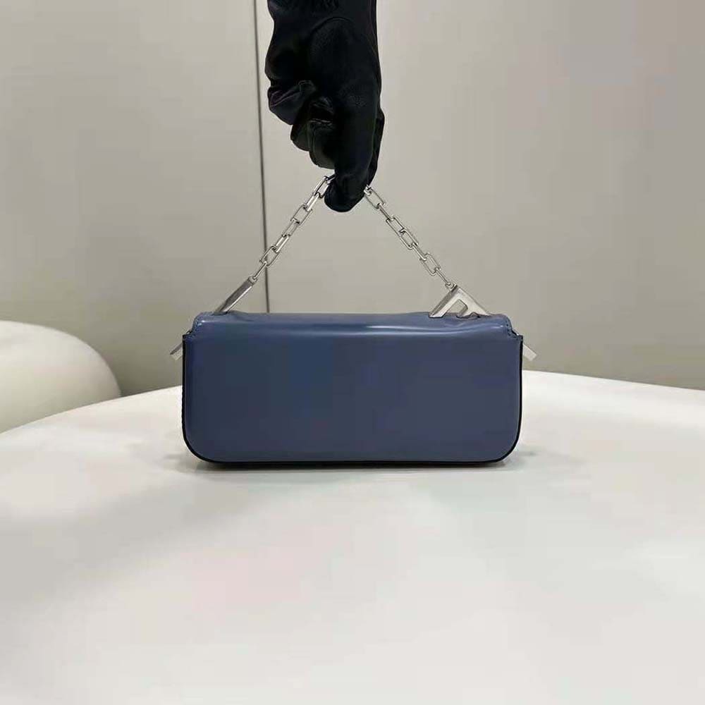 TÚI FENDI Women First Sight Blue Leather Mini Bag