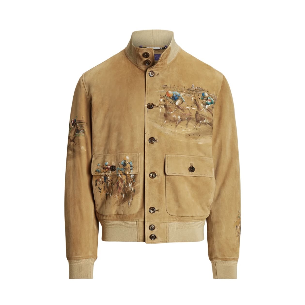 ÁO RALPH LAUREN SUEDE GOATSKIN LEATHER JACKET TOP QUALITY AAA DA DÊ