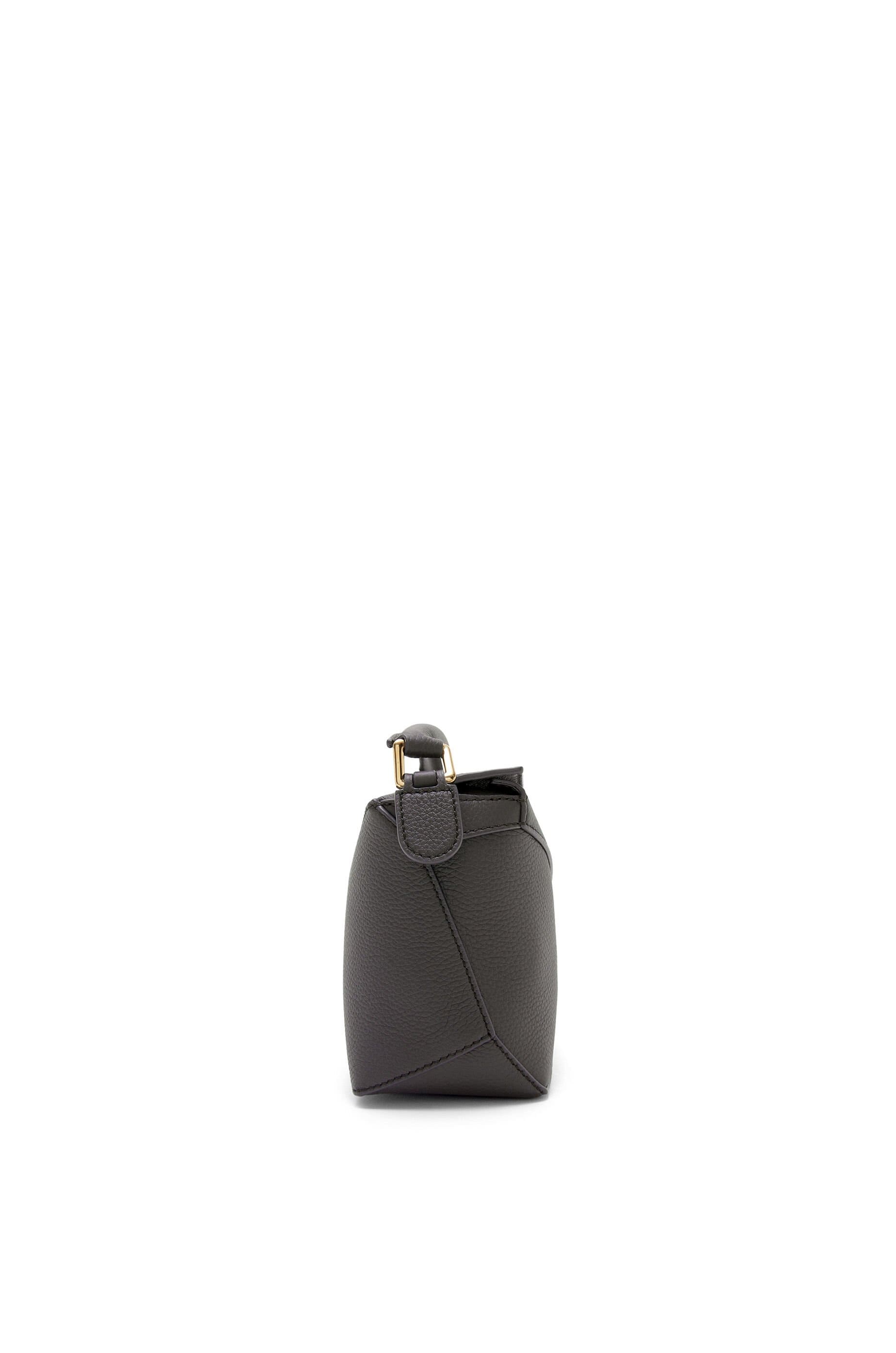 Túi LOEWE Mini Puzzle bag in soft grained calfskin grey