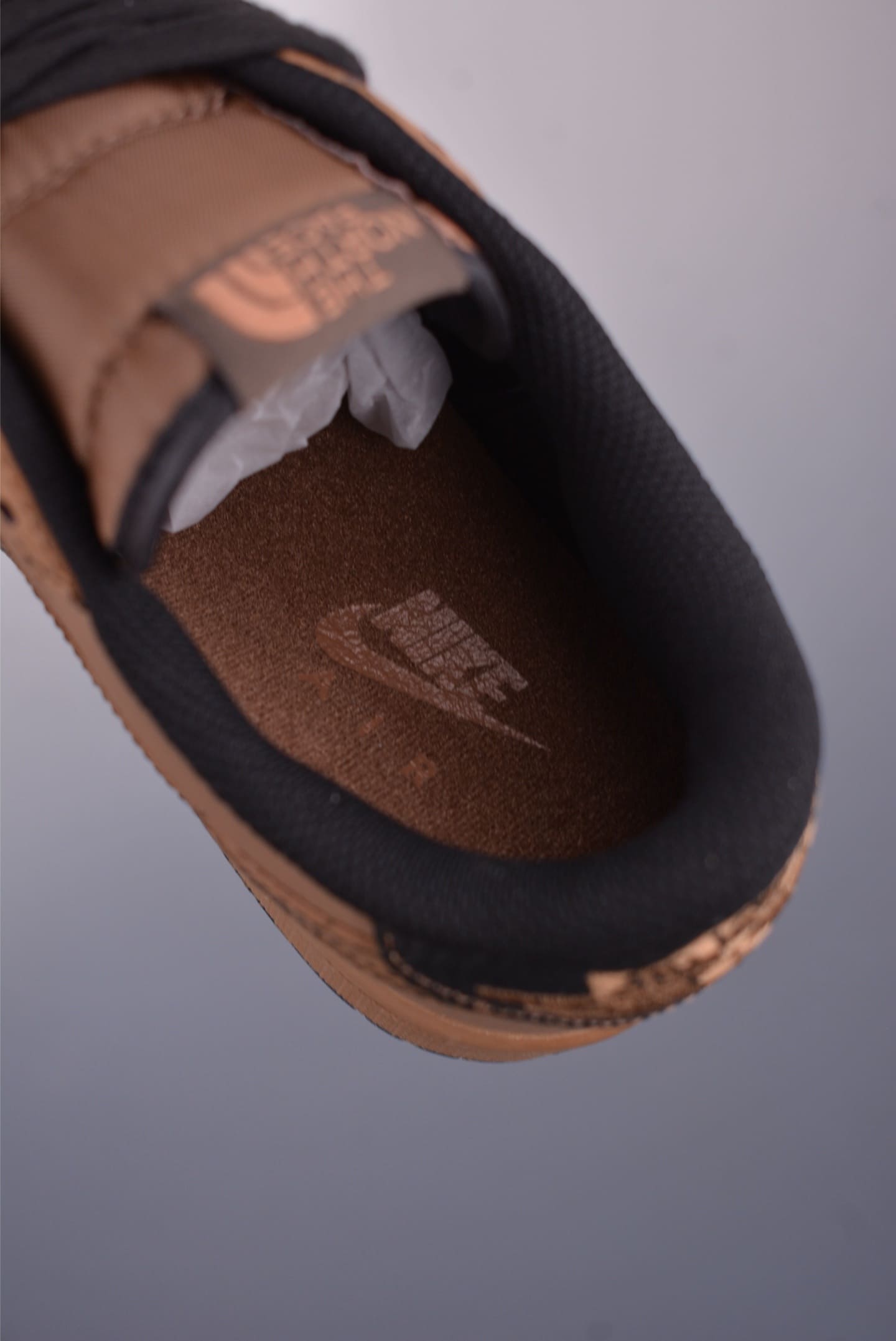 GIÀY THE NORTH FACE TRAVIS SCOTT X AIR JORDAN 1 LOW TAUPE TOP QUALITY SHOES AAA