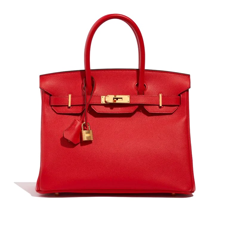 TÚI Hermès Birkin 30 Epsom Rouge de Cœur