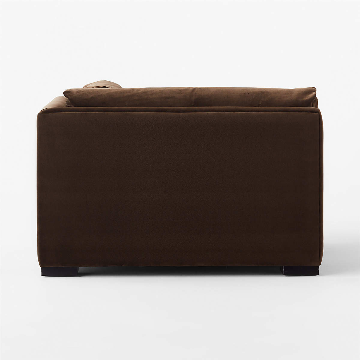 SOFA NỈ ESPRESSO VELVET CORNER CHAIR