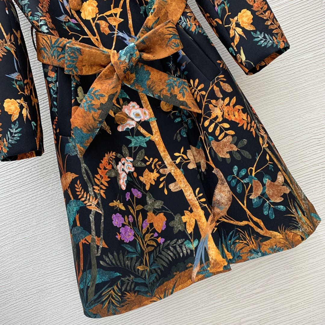 VÁY ÁO DOLCE & GABBANA Animal Party Long Dress High Classy