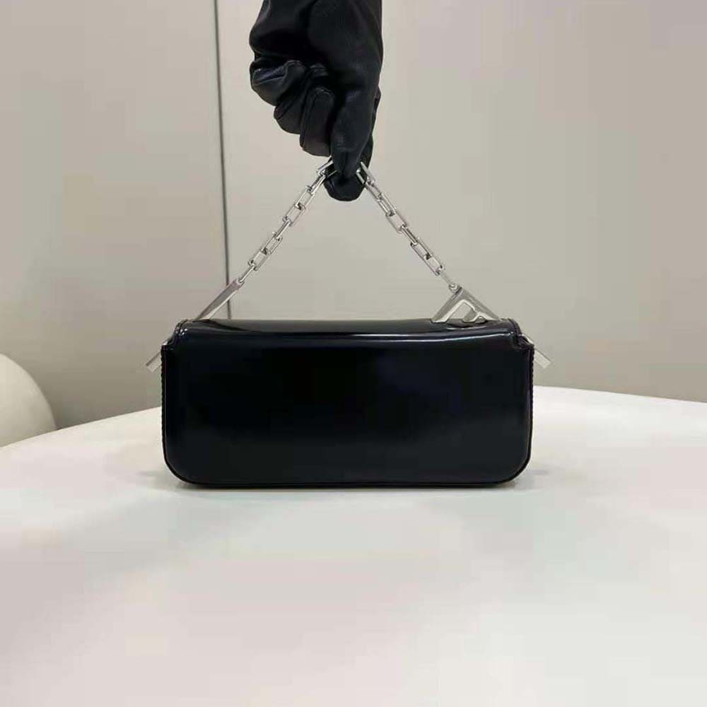 TÚI FENDI Women First Sight Black Leather Mini Bag