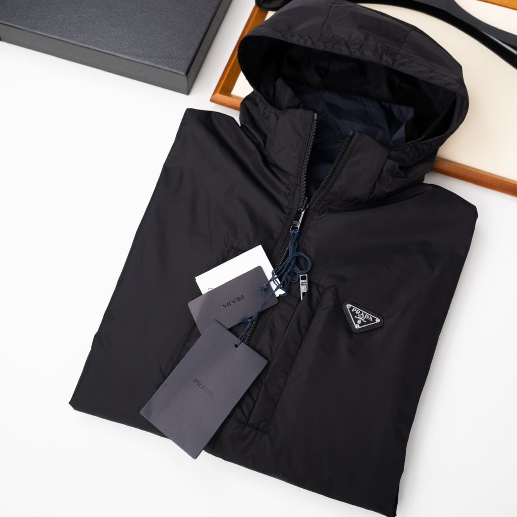 ÁO PRADA NYLON JACKET TOP QUALITY AAA UNISEX