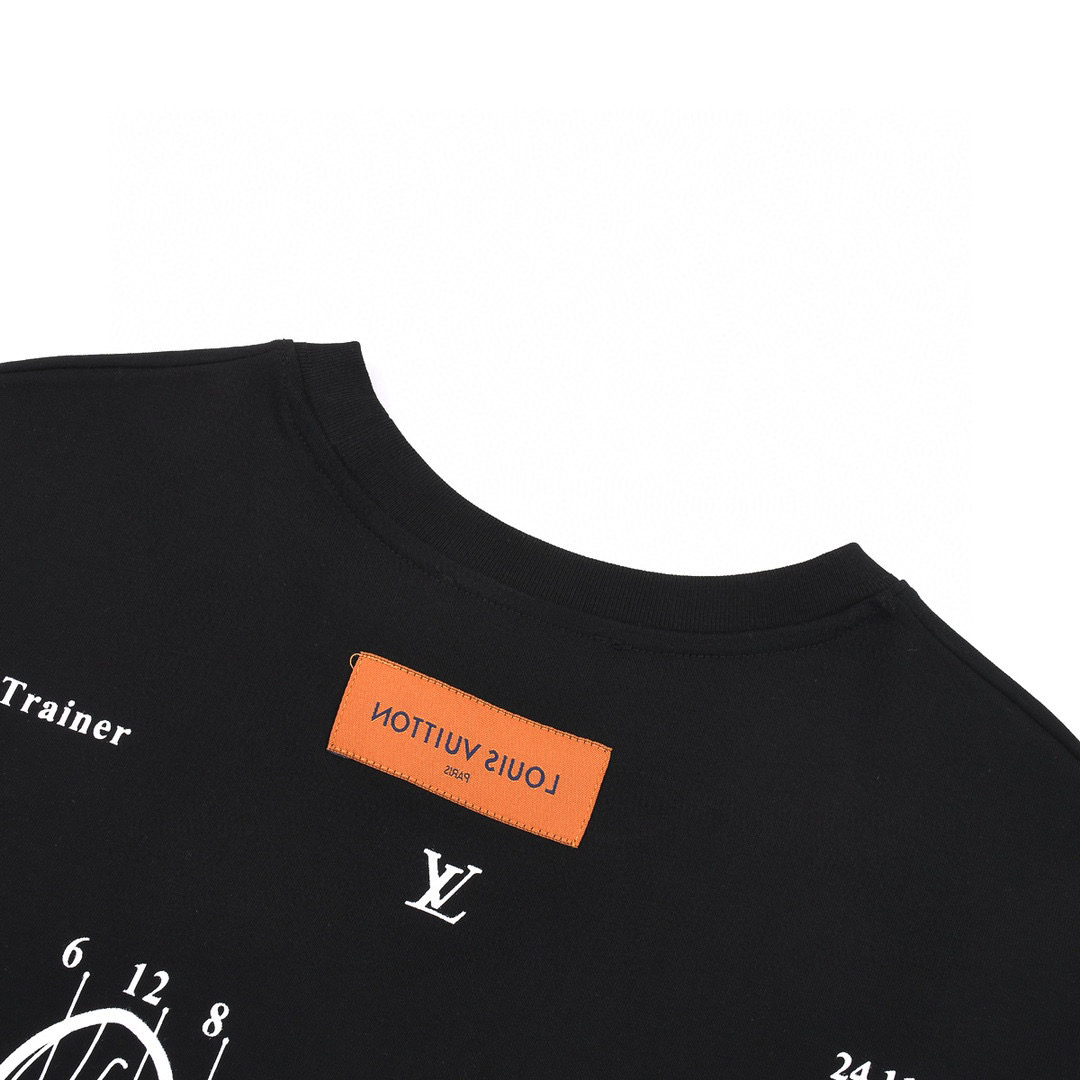 ÁO LOUIS VUITTON print cotton jersey T-shirt