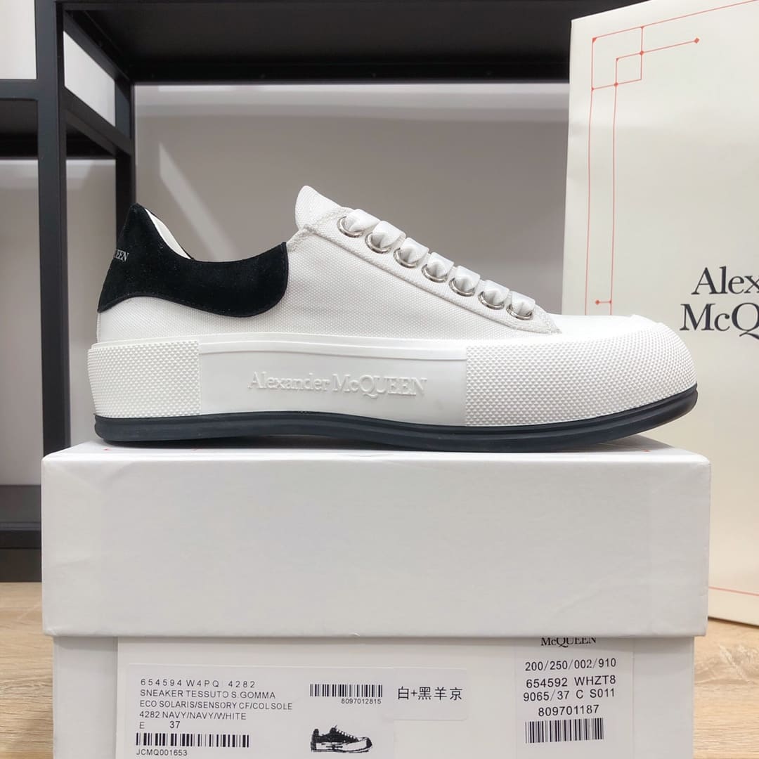 GIÀY ALEXANDER MCQUEEN SNEAKERS SHOES AAA UNISEX NAM VÀ NỮ DA BÊ HẢO HẠNG