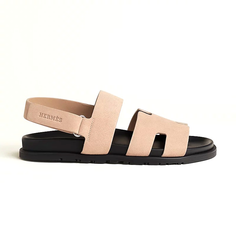 DÉP HERMES Genius sandal Beige Argile