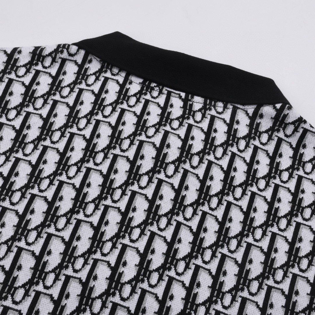 ÁO CHRISTIAN DIOR OBLIQUE T SHIRT BLACK
