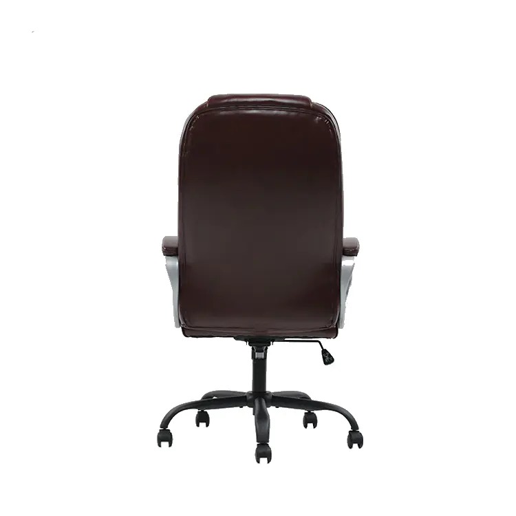 GHẾ VĂN PHÒNG LƯNG CAO DA MÀU NÂU EQ5012