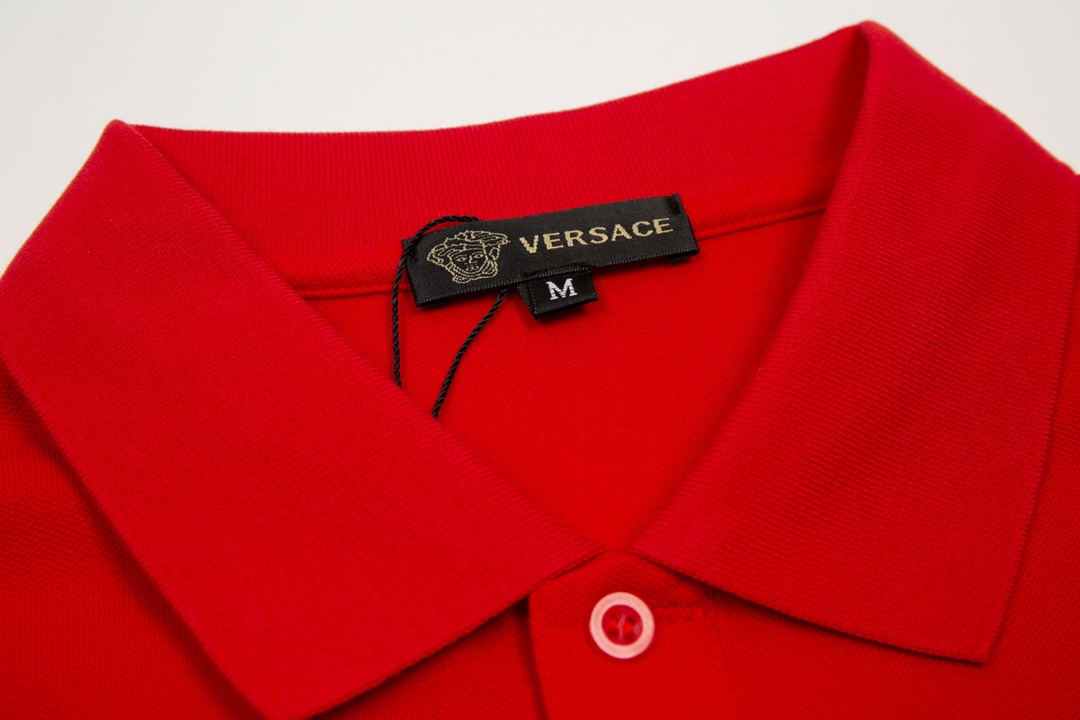 ÁO VERSACE MEDUSA Logo Polo-Shirt