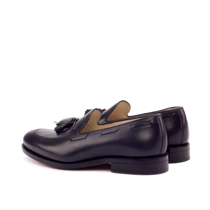 HENDERSON SHOES PERSONALIZATION BALDINI Black Tassel Loafers HANDCRAFTED SHOES