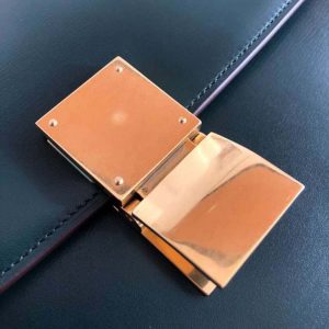 TÚI Celine Women Small Classic Bag in Box Calfskin Leather-Dark Green