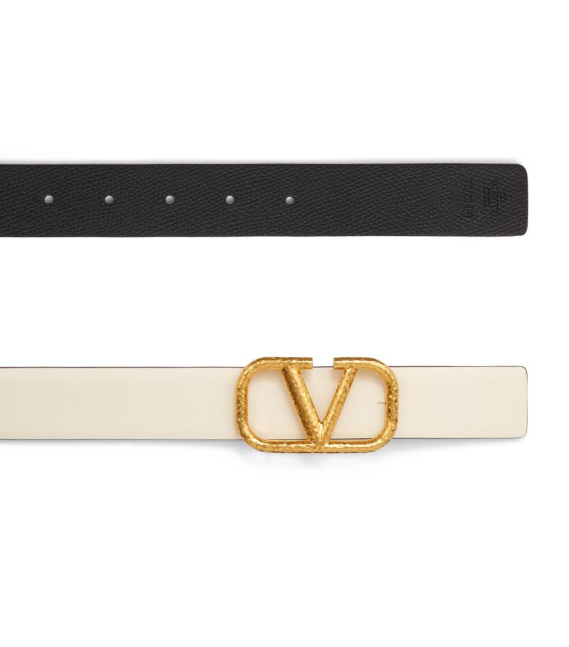 DÂY LƯNG VALENTINO GARAVANI  Reversible VLOGO Signature Belt 4CM