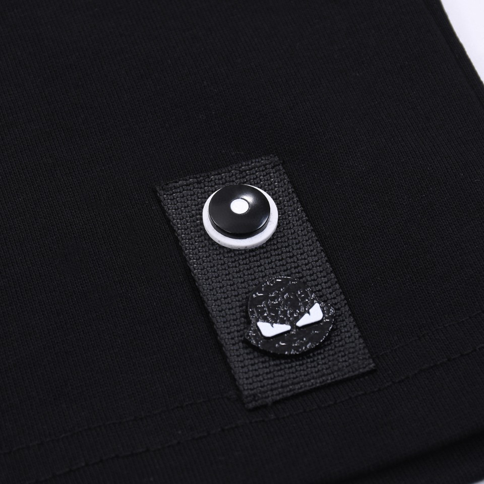 ÁO FENDI print cotton jersey T-shirt