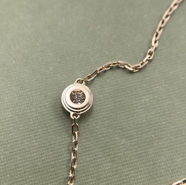 VÒNG TAY CARTIER DIAMANT LEGERS DIAMOND YELLOW GOLD 18K YELLOW GOLD