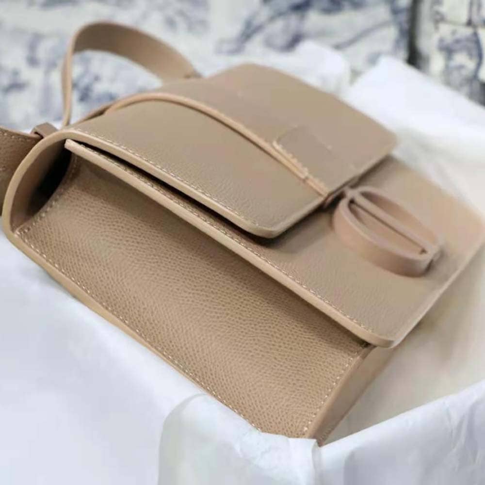 TÚI Dior Women 30 Montaigne Bag Ultramatte Grained Calfskin-Pink Top Quality