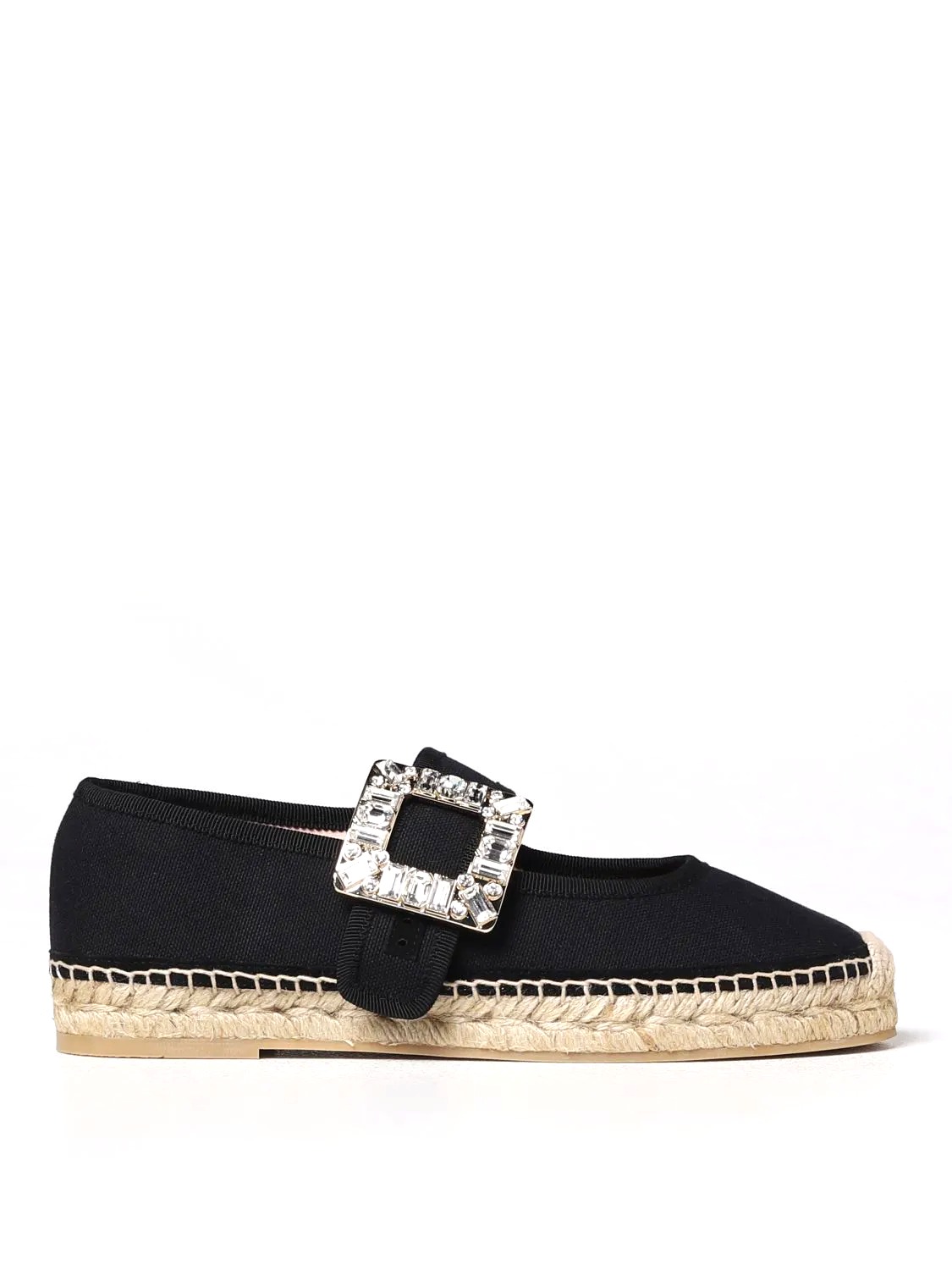 GIÀY ROGER VIVIER Black espadrilles shoes