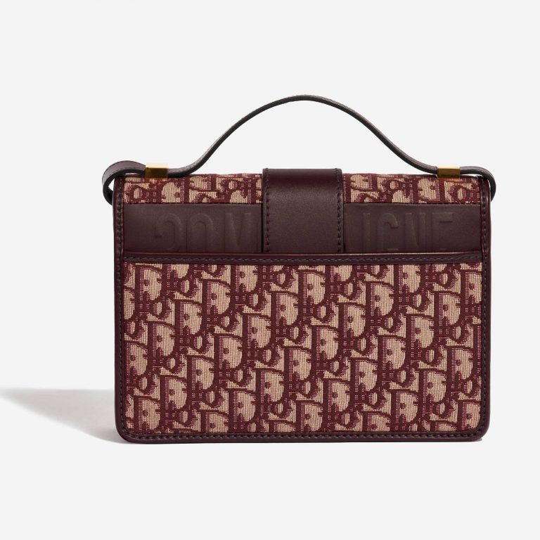 TÚI DIOR 30 Montaigne Oblique Jacquard Red