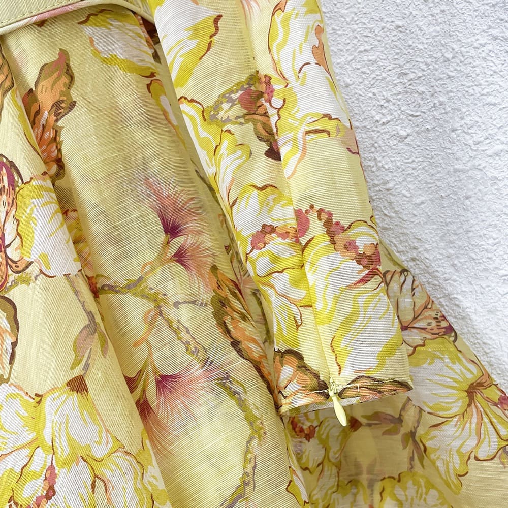 VÁY ZIMMERMANN Flower Vintage Dress High Classy