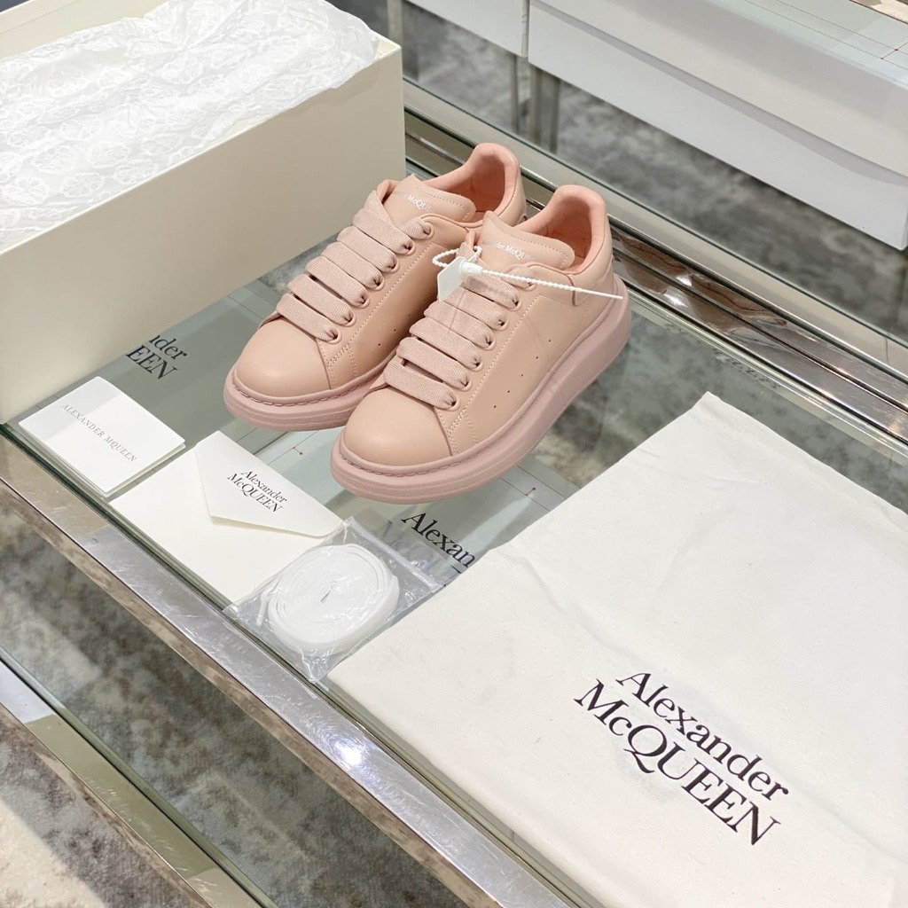 GIÀY ALEXANDER MCQUEEN SNEAKERS SHOES AAA UNISEX NAM VÀ NỮ DA BÊ HẢO HẠNG