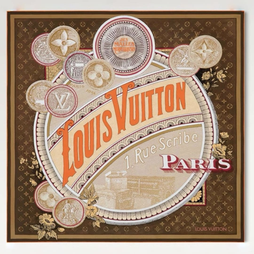 KHĂN LOUIS VUITTON TOP QUALITY AAA SILK