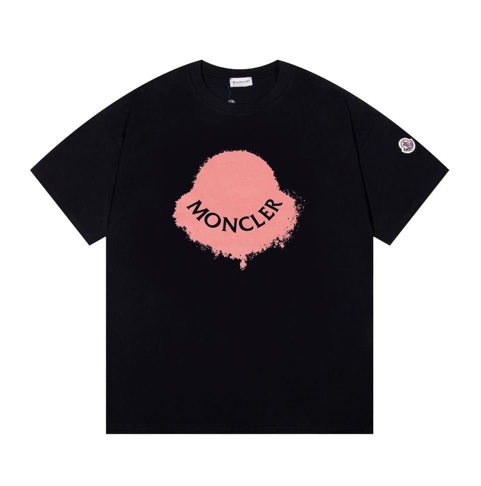 ÁO MONCLER T SHIRT BLACK MÀU ĐEN