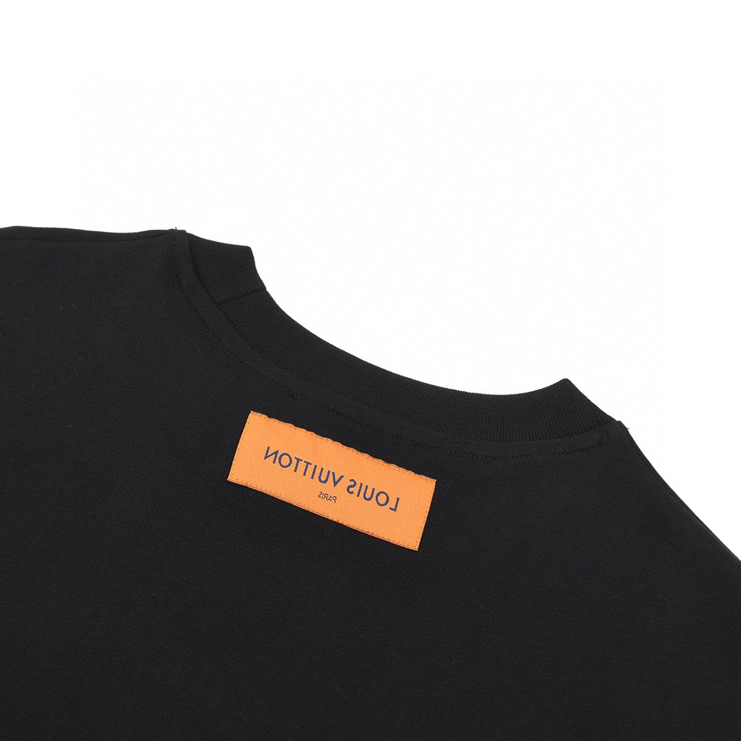 ÁO LOUIS VUITTON print cotton jersey T-shirt