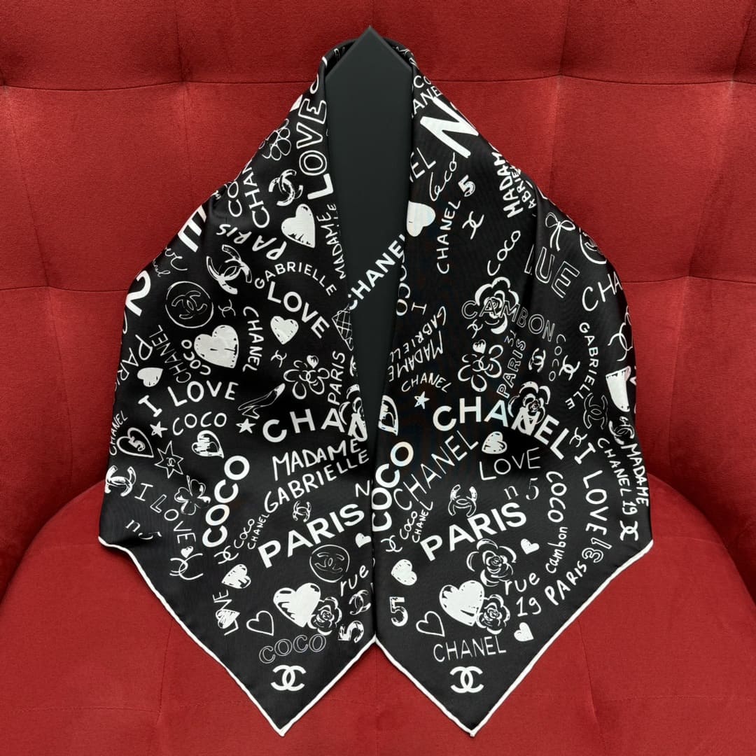 KHĂN CHANEL TOP QUALITY AAA SILK