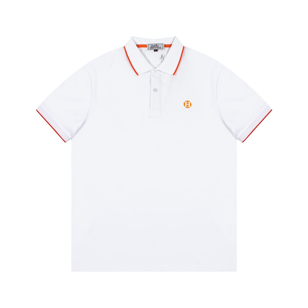 ÁO HERMES H POLO SHIRT WHITE MÀU TRẮNG