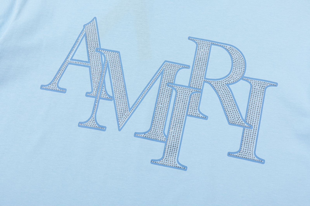 ÁO AMIRI T SHIRT MÀU XANH UNISEX