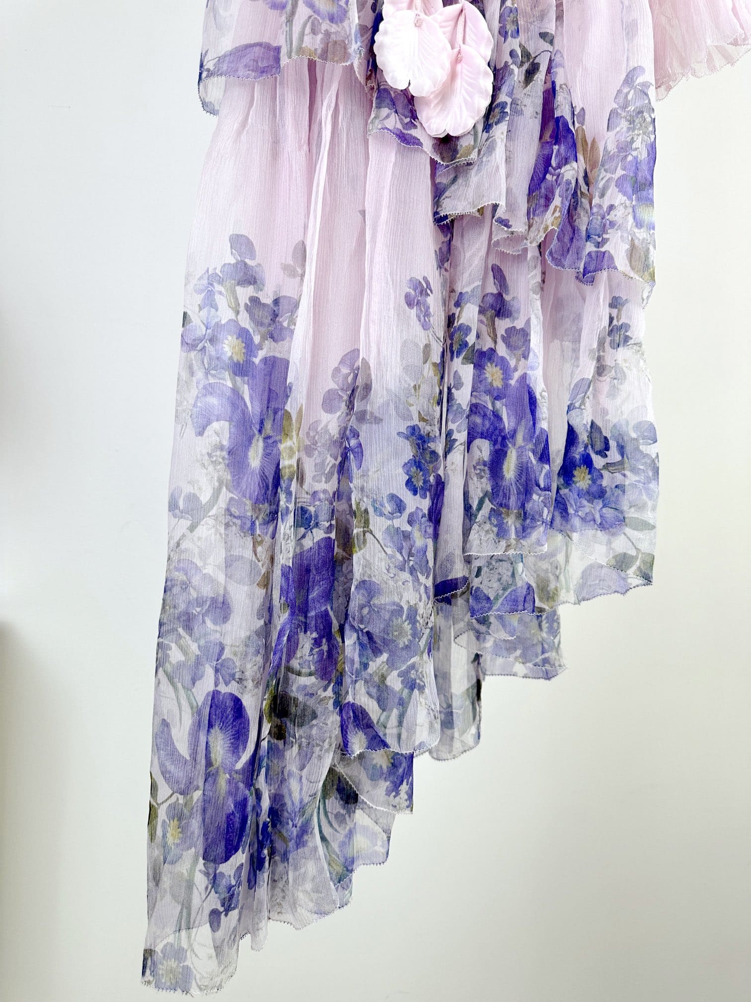 VÁY ZIMMERMANN Vintage Flower Purple Long Dress High Classy