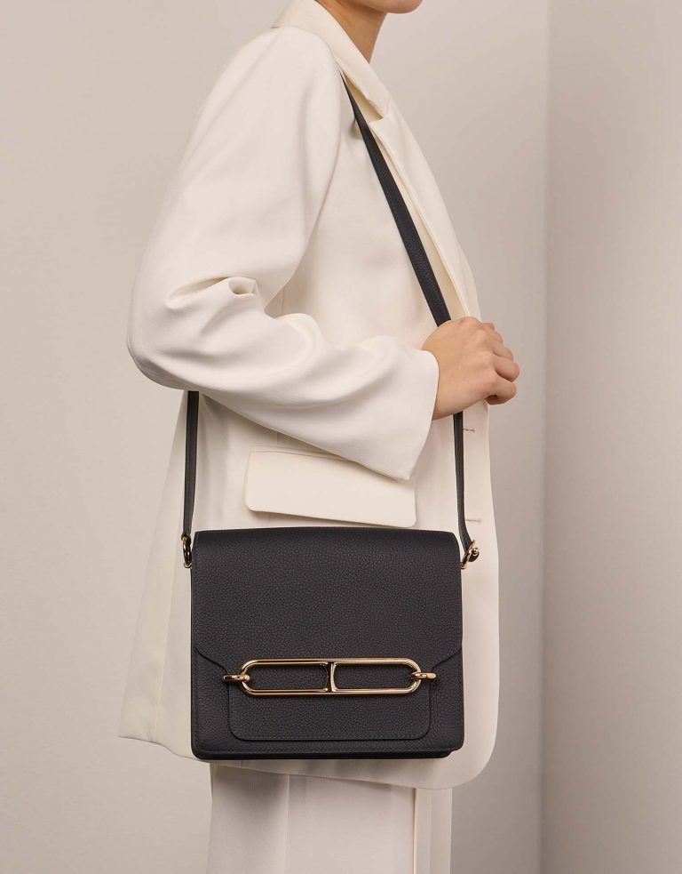 TÚI Hermès Roulis 23 Clemence Caban