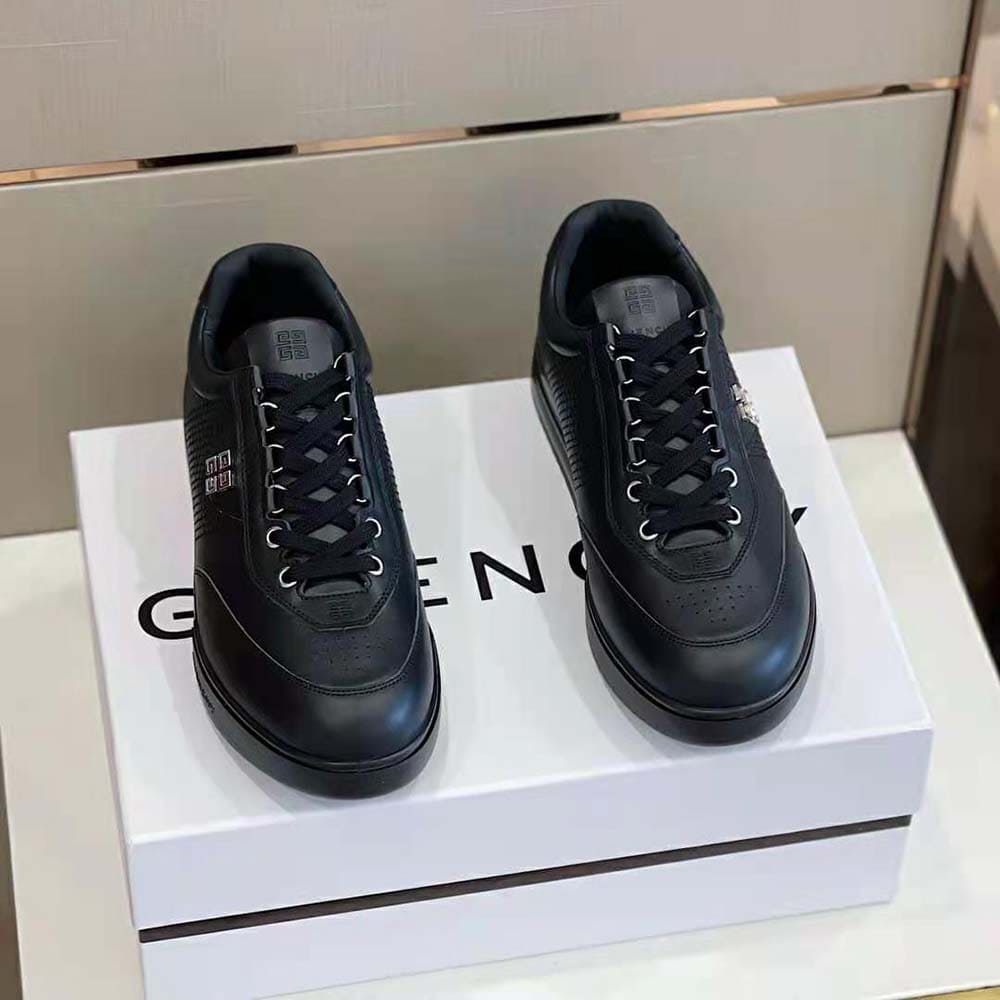 GIÀY GIVENCHY G4 Sneakers in Leather-Black