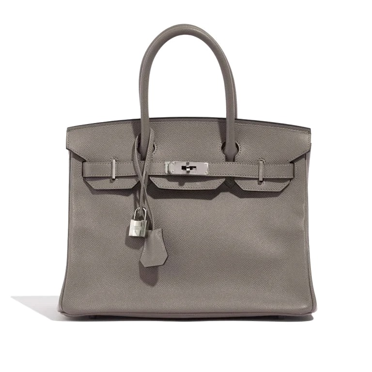 TÚI Hermès Birkin 30 Epsom Gris Asphalte