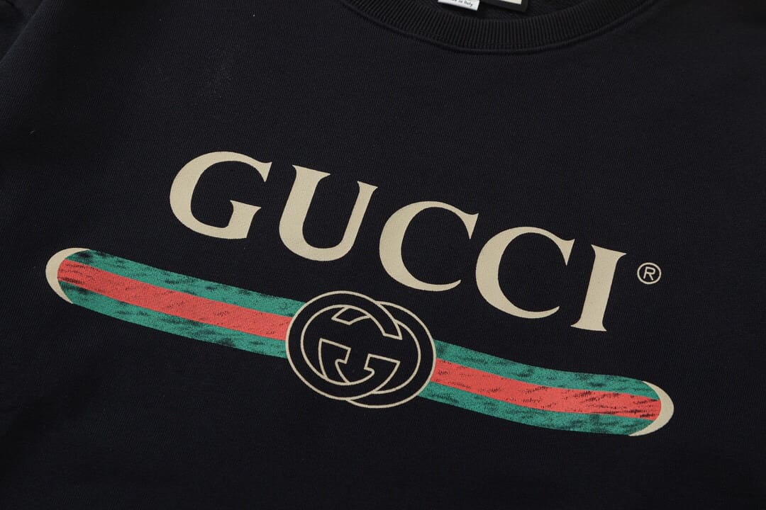ÁO GUCCI GG Logo Stretch Sweater Black